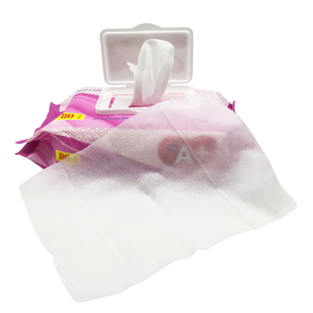 Non Woven Fabric Ultra Compact Single Use Baby Wipes