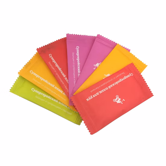 Портативные влажные салфетки без спирта для очистки влажной ткани с ароматом